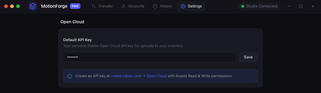 Open Cloud API